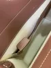 Tygväska Högupplösta fickan Canvas Leather Crossbody Printed Single Tote Dual Color Patchwork Handle UNISEX