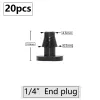 Decorations Garden Hose Water Connector Drip Irrigation For 1/4'' & 1/8'' Tube Hose Fitting Tees Cross Eng Plug Joint Barbed Accessories