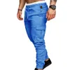 Hommes harajuku joggers hommes vêtements pantalon pantalon de couleur solide décontractée