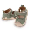 Сандалии Valen Sina Summer Baby Sandals Baby Boy Girl Cute Shoes для маленьких детей с резиновыми подошвами, которые являются плоскими и не скользящими.