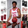 NCAA Custom S-6xl Cincinnati Bearcats College Basketball Jerseys 30 Viktor Lakhin 41 Simas Lukosius 15 John Newman III 55 Aziz Bandaogo Fredrick Jamille Reynolds