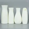 Vases 1p Flower Vase Decorations Home Plastic White Imitation Panier de casserole en céramique Nordique Decorative pour arrangement