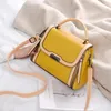 Shoulder Bags Trendy Women's Small Square Bag 2024 Fashion Simple Contrasting Color Handbag All-match One Messenger Women