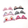 50pcs/Lot Cute Cat Uch Hair Clips for Girl