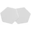 Autocollants muraux 12pcs 3d Miroir moderne Géométrique Hexagon Acrylique Autocollant décor Art Home DIY