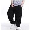 Men's Pants Men Hiphop Casual Streetwear Joggers Cotton Wide Leg Loose Trendy Plus Size XXXXL Sweatpants Track Trousers Dance Clothing