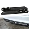 1Pair Universal Car Auto Styling gefälschte dekorative Entlüftungsnetze Auspuff -Muffler -Rohrzubehör