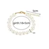 Bracelets de mariage 4 à 10 mm imitation perles perles bracelet brin pour femmes ajustement gratuit avec chaîne étendue pulseira mariage de la Saint-Valentin cadeau