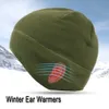 Banie / Casquettes du crâne enlemeau d'hiver Bagons de bonnet ski de coeur d'oreille de vent Couvre-pas plus chaude thermale Snowboard Skullies Casquette Chapeaux Heads Wear Femmes D240429