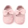 Sandales Baby Chaussures Mary Janes Bow Bow Sandales Sandales Soft Pu et TPR Softs Pu et TPR adaptées aux bébés âgés de 0 à 12 ml240429