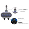 Decorations Ball Valve Electronic Automatic Watering Two Outlet Four Dials Water Timer Garden Irrigation Controller for Garden, Yard #21032