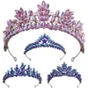 Tiaras Baroque Vintage Multicolor Bride Crown Wedding Gift Gif