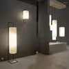 Vloerlampen moderne persoonlijkheid zijden lamp creatief kunstontwerp e27 armaturen voor woonkamer slaapkamer studie decor hoek led licht