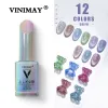 Kits Vinimay 12 Color Creamy Ice Cream Gel Nail Polish Nail UV Gel Lack Soak Off Gelpolish LED Gel Lack Nail Art Lacque Prime