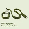 Obroże dla psów taktyka wojskowa kołnierz zwierząt domowych dla dużych psów Zestaw smyczy Zestawszy naszyjnik łańcucha P z D Zarodną Liną Traktat