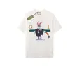 Tops Mens Designe T-shirts dessin animé lapin imprimé Tshirt t-shirts Designer Vêtements de sport hommes t-shirts