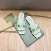 Summer Casual Vintage Kopci jasnoniebieskie plażowe kobiety płaskie buty jesienne logo dżinsowe haftowane sandały rozmiar 35-41