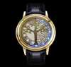 Unisex minimalistyczny dotyk LED Big Tree Watches Fash Men and Women Para Watch Watch Electronics Casual Unique Display Najbardziej Special3483913