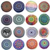 30 Styles Round Mandala Pattern Pillowcase Bohemian Cushion Cover Boho Floor Pillows Case Home Decoration 43x43cm 240428