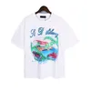 Men's T Shirts Am-089 Designers Mens Amirir Shirt Fashion Loose Tshirts Tees Tops Summer Womens Amris Luxury Clothing Shorts Sleeve Hip Hop