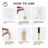 Opslagflessen 36 pc 10 ml lege cosmetische mascara flessenbuis en wimperstand voor ricinusolie groe crème container