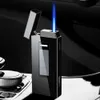 Solar Charge Torch 2099 lichtere blauwe vlam high -end hot sales sigarettenaansteker