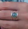 Boho Female Big Moonstone Ring Unique Style Gold Color Wedding Jewelry Promise Engagement Rings For Women17413071
