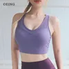 Bras Sports Top Bra Women Gym Shirts Breathable Mesh Sports Bra Crop Fitness Push Up Brassiere Sportswear High Impact Active Bra Y240426