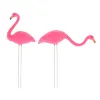 Dekorationen Flamingo Garden Stake Statue Figuren Yard Ornament Dekorationen Hinterhof Veranda Outdoor Rasen für festliche Feiertagsstrand Eingangs