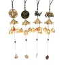 Décorations 1pcs Antique Wind Chime Copper Yard Jardin Outdoor Living Decoration Metal Wind Chimes Outdoor Chinese Oriental Lucky Metal Gin