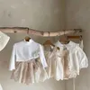 Shorts Summer Baby Shorts Girls Ruffle Bloomer Toddler Girls PP Shorts Baby Lace Shorts H240429