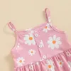 Giyim Setleri Rwybeyw Toddler Bebek Kız Yaz Kıyafetleri 6 12 18 Ay 2t 3T 4T Çiçek Baskı Kamu Kırpma Üst Flare Pants 2pcs Giysiler Set