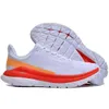 Hok Hola Race Running Shoes Everyday Run One Mach 5 4 Men Woman Trainer Sneaker White Flame Fiesta Blue Coral Black de mujer Tenis Size 36 - 46