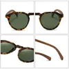 Sunglasses GCV brand high-end walnut wood eagle beak bean frame ultra light sunglasses with delicate and fashionable polarization for men women H240429