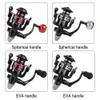 SOUGAYILANG 5.2 1 1000-4000 Spinning Fishing Reel Aluminium Spool Saltvatten sötvatten snurrande rullar matar karp fiskrulle 240417