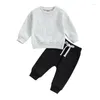 Set di abbigliamento per bambini vestiti invernali di mama s stampare pantaloni da jogger da jogger set