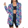 Męskie garnitury Blazers Women Suit Crane Lady Camoue Dropship Plus Size Obrania Kurtka Banana Leaf Floral Cutsom Plaid Hurtowa N0AQ Dhvnn