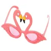 Okulary przeciwsłoneczne Flamingo Party Glasses Hawaje Party Sunglasses Beach Sun Sunglasses Party Favor Drop Sipping D240429