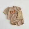 Kleidungssets Sommer Babykleidung Set Waffel Jungen