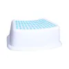 Set enfants Plastic Antiplip chaise enfants tabouret étape empilable cuisine salle de bain chaise de toilette bleu foncé