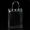 Storage Bags 1-10PCS Transparent Pvc Tote Bag 10 25cm Show Individuality Convenient Versatile Fashionable