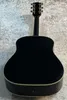 J45 Guitare acoustique Ebony Custom Ebony comme les images