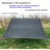 Черно-зеленый синий анти-UP HDPE 6 12PIN Sunshade Net Garden Suculent Suculent Plant Shale Net Outdoor Bool Cover Sun Shade Net 240425