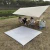 Ultralight Ground Sheet Waterproof Camping Tent Footprint Mat with Pegs Portable Outdoor Large Groundsheet Picnic 240418