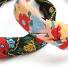 Women Bohemian Kopfbedeckung Boho Floral gesticktes Band geknotetes Stirnband für Lady Girls Daily Shopping Party Hochzeitsfeiertag Accessoires