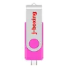 Laufwerke Jboxing Pink 16 GB OTG USB Flash Pendrives Dual Port USB Flash Stick Micro Memory Stick für Smartphone Samsung Huawei LG Tablet