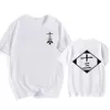 T-Shirts heiß verkauft Anime Cotton T-Shirt gebleichtes Rollenspiel-Hemd Zaraki Kenpachi Herren O-Neck Kurzarm T-Shirt Fashion T-Shirtl2404