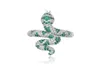 Nuovo anello di alta qualità ghiacciato Castino cubico zirconia zirconia maschile anello hip hop anello hip hop rock golf per regalo293o4343494