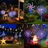 Decorazioni 240 fuochi d'artificio a LED Luce per esterni per esterni impermeabili di fate natalizie giardino decorazione da giardino panoramica fuochi d'artificio da fuochi d'artificio