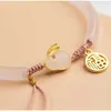 Ketting nieuwe Chinese stijl jade konijn veiligheidslot armband imitatie hotan jade armband dames luxe kleine nummer verstelbare sieraden